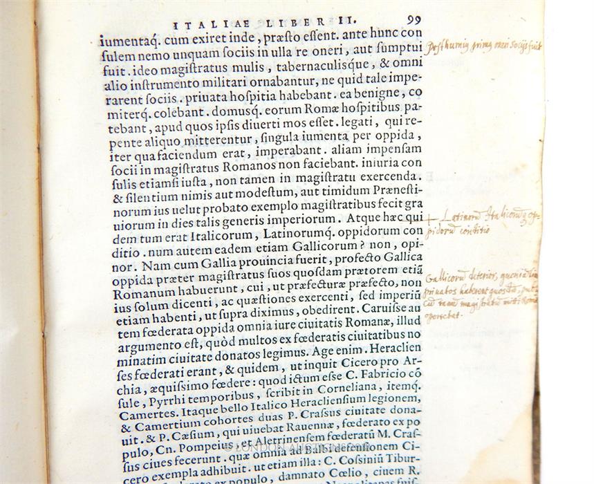 Sigonii, C: Ad Senatum etc. 1560 - Image 5 of 5