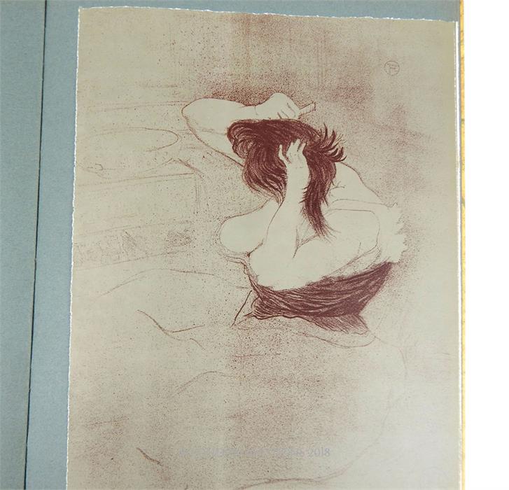 Toulouse Lautrec; Elles. - Image 4 of 5