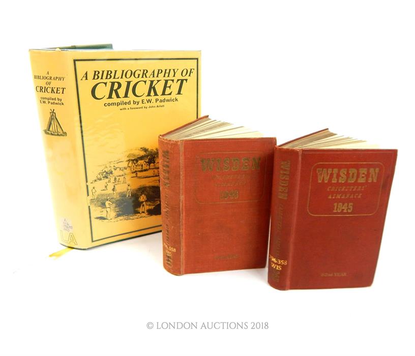 Wisdens and Cricket Bibliography.