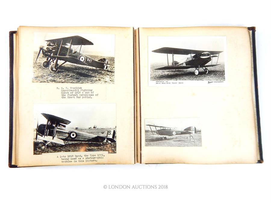 WW1 fighter plane photo album - Image 2 of 4