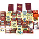 Over 30 Models of Yesteryear commercial vehicles together with a Dinky Toys 722 Hawker Harrier (with