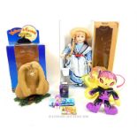 A Wallace & Grommit "The Curse of the Were-Rabbit plastic figure (with original box) together with a