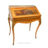 Louis XV style kingwood bureau de dame