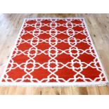 A rug company inspired Dhurrie rug