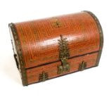 An Indian Polychrome Wooden Chest