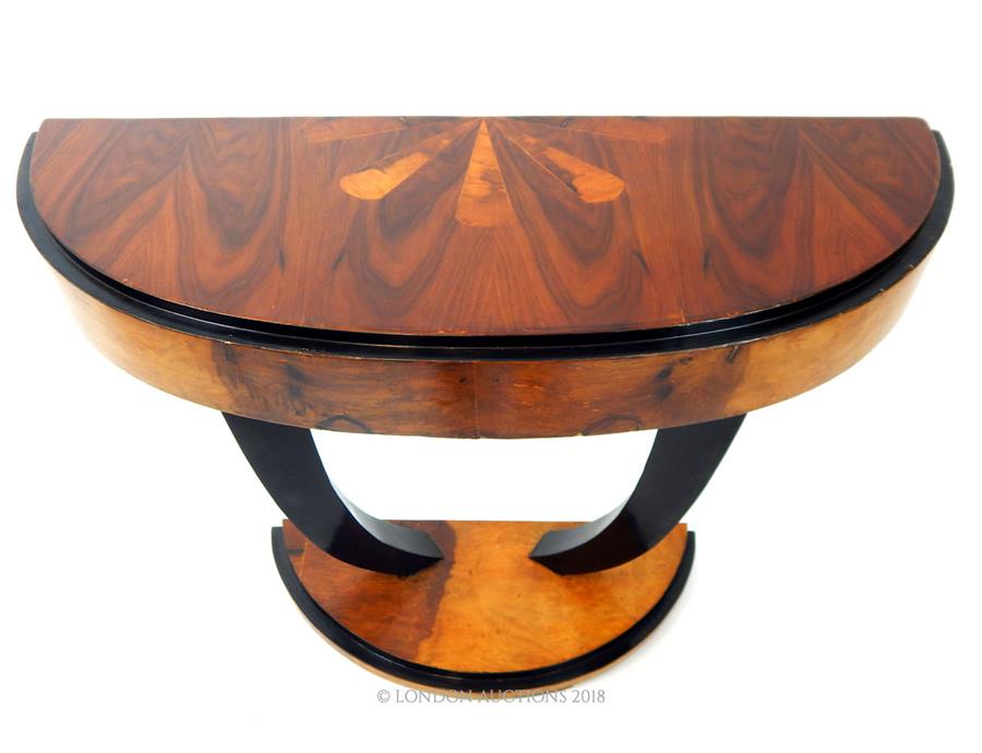 An Art Deco style console table - Image 2 of 4