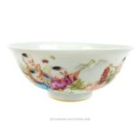 A Chinese porcelain bowl