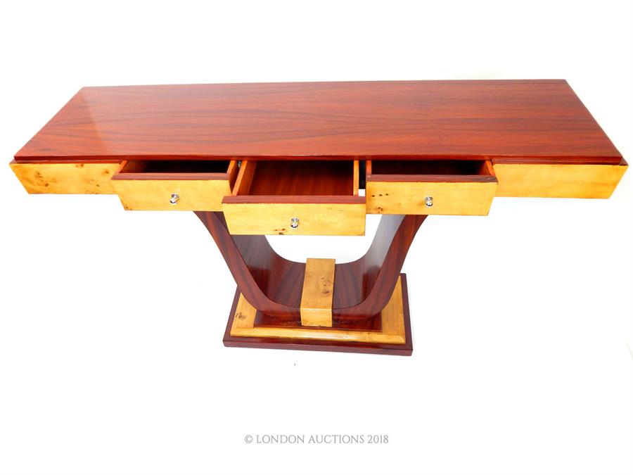 An Art Deco style console table - Image 2 of 2