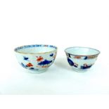 Two Chinese Imari Tea Bowls
