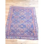 A late 19th century, antique Qashqui rug