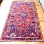 A fine Southwest Persian Qashqai carpet