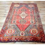 An extremely fine Southwest Persian Qashqai rug