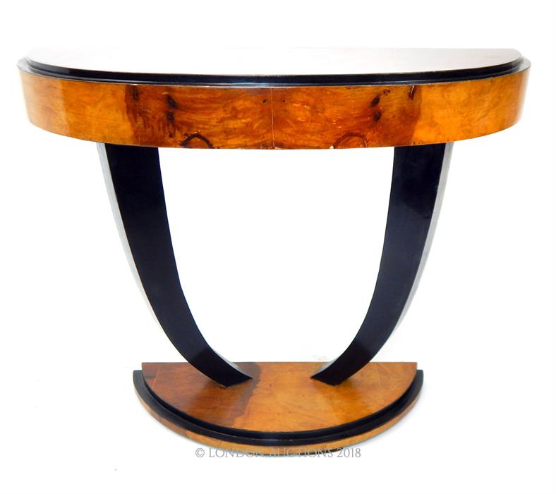 An Art Deco style console table - Image 4 of 4