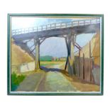 Scene Under a Bridge Painting