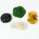 Four Jade Pendant Pieces