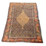 A 19th century Northwest Persian Senneh rug