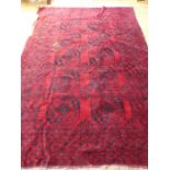 A large Turkoman carpet