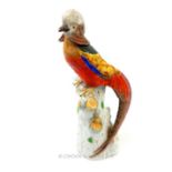 Chinese Ceramic Golden Pheasant