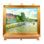 Richmond Riverside Oil Painting