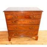 George III Mahogany Dressing Chest