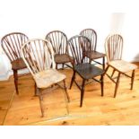 Set of Stick Splat Chairs