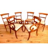 Set of Six Mahogany Dining Chairs