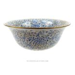 Blue and White Ceramic Bowl