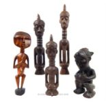 Five Carved African Status