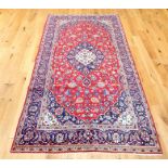 A fine, central, Persian, Kashan carpet
