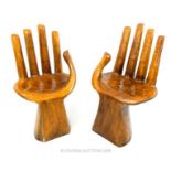 A pair of Hand Chairs
