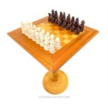 Chess Table & Chinese Resin Piece