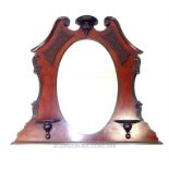 Mahogany Overmantel Mirror