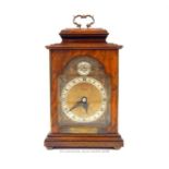 A walnut-cased, Asprey, clock