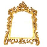 Large gilt mirror