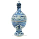 Blue & White Ceramic Incense Burner