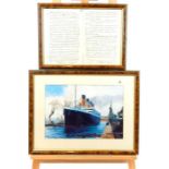 Titanic Memorabilia