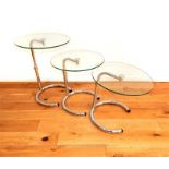 Set of Three Eileen Gray Tables