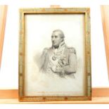 A 19th century print 'Admiral Sir John Thomas Duckworth