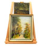 Two forest scenes