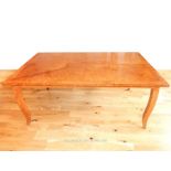 Burr walnut table