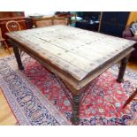 Indian teak dining table