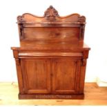 A 19th century, mahogany chiffonier