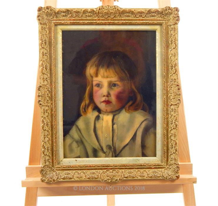 Portrait of a young girl