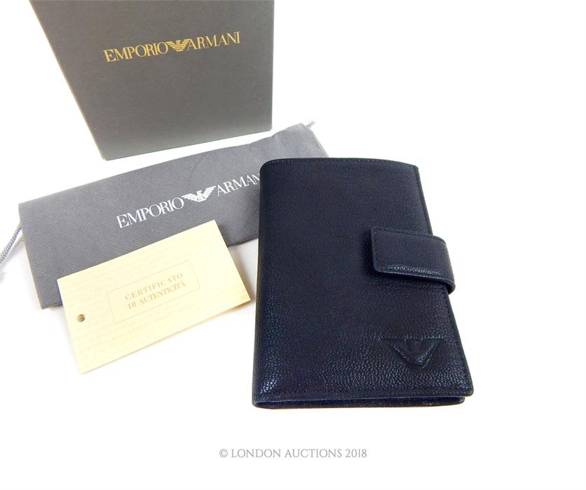 An Emporio Armani wallet