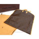 A Louis Vuitton, garment cover