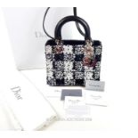 A Dior, Lady Dior, sequinned bag