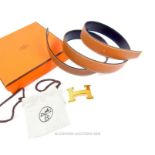 A Hermes belt