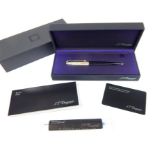 A boxed, Dupont biro pen