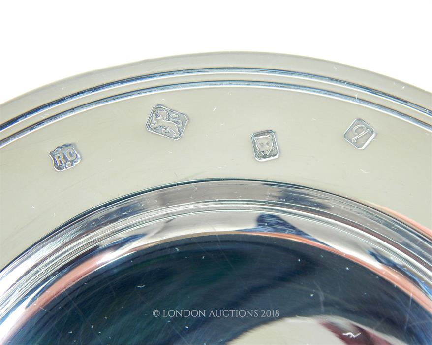 A sterling silver Armada dish - Image 3 of 3