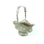 A late 19th century Old Sheffield silver plated fruit basket